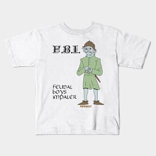 Feudal Boys Impaler Kids T-Shirt